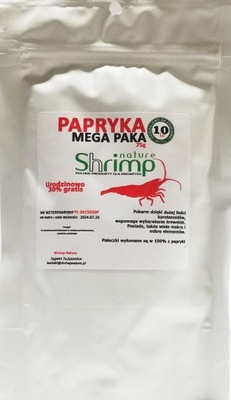 Shrimp Nature Papryka - MEGA PAKA 75g