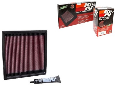 378360 K&N FILTERS MOTOCYKLE CZESCI/AKCESORIA CZESC MOTO KN DU-0900 ШТ