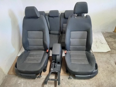 Octavia ii lift 13r сидіння заднє сидіння оббивка підігрів фото №1