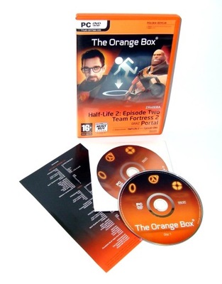 The ORANGE BOX Half-life 2 Portal pudełko [PL]