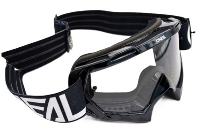 LENTES MOTOCROSSOWE GAFAS O'NEAL B-10 GOGGLE PIXEL LIMPIO NEGRAS  