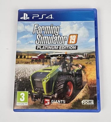 GRA NA PS4 FARMING SYMULATOR 19 PLATINUM EDITION