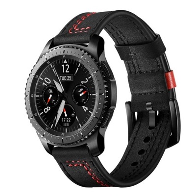 Pasek skórzany do Samsung Galaxy Watch 46mm, 22MM