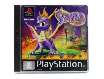 Gra Spyro the Dragon PSX PS1 PSone Playstation Sony PlayStation (PSX)