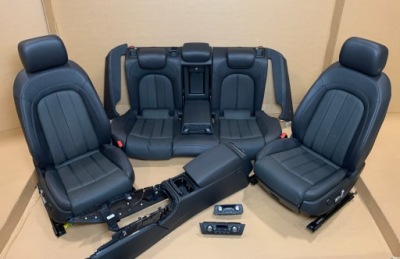 Audi a6 2017 сидіння заднє сидіння шкіра вентильовані пам'ять оббивка 32km фото №1