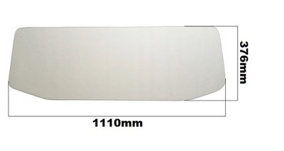 Скло задня перегородкова peugeot boxer holenderska фото №1