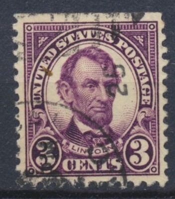 USA - 3 Cents Polityk Prezydent Abraham Lincoln