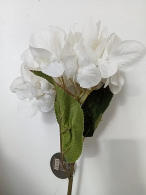 Sztuczne kwiaty białe 55 cm