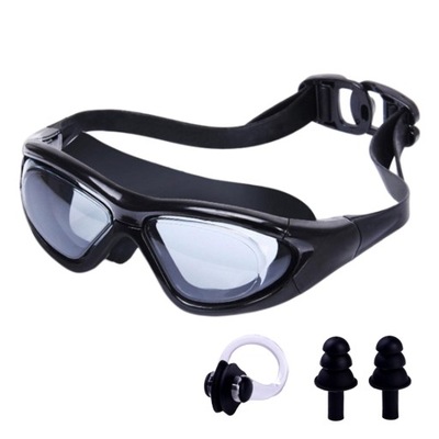 Okulary pływackie Google do nurkowania Clear Professional Portable, bez koloru czarnego