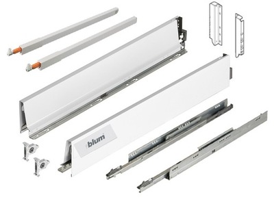 BLUM Tandembox Szuflada ANTARO Biała Wysoka D 30kg L-500