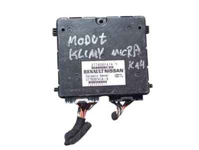 Модуль кондиционера nissan micra k14 оригинальный номер 277605fa1a фото №1