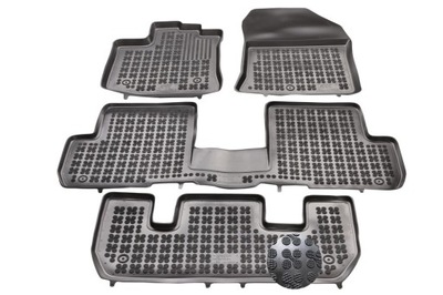 DACIA LODGY I 2012-20 VERSION 7 OSOBOWA STEPWAY MATS RUBBER KORYTKOWE  