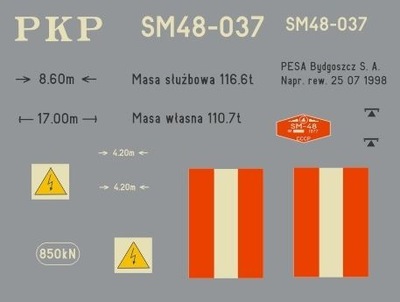 Kalkomania SM48 PKP