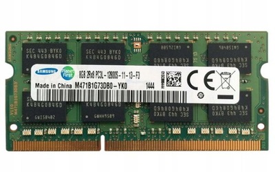 RAM SODIMM 8GB DDR3 PC3L-12800S-11-13-F3 SAMSUNG