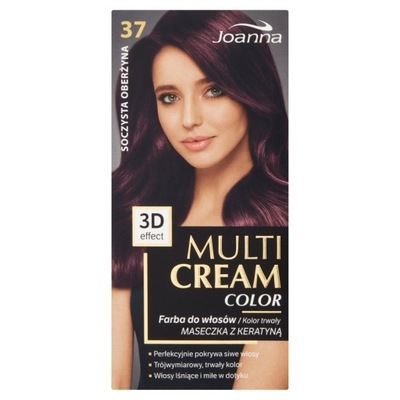 Joanna farba Multi Cream Color 37 Soczysta Oberżyna