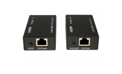 Konwerter HDMI po skrętce LAN RJ45 IR Extender 60m