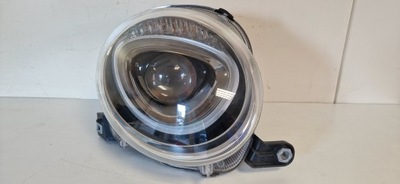 Fiat 500 lift передня права лампа фара фото №1