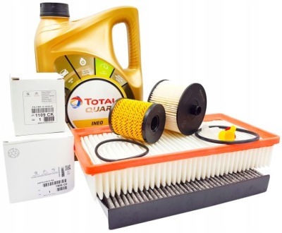 Citroen c5 ii iii 2.0 hdi набір фільтрів олія 5w30 фото №1