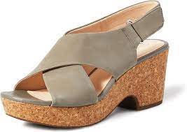 CLARKS / Marita Lara (26147930) sage nubuk ( 39 )