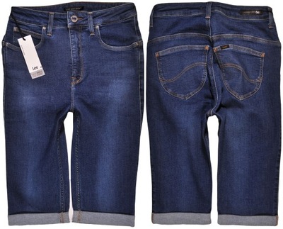LEE spodenki BLUE jeans SCARLETT ULTRA HI BO SHORTS _ W27