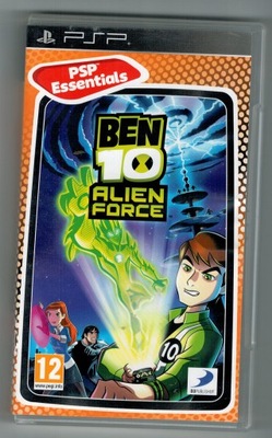 GRA SONY PSP BEN 10 ALIEN FORCE dla dzieci