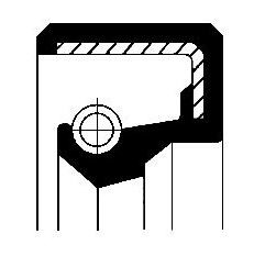 Сальник 42x72x10 кільце ущільнювальний вала фото №1