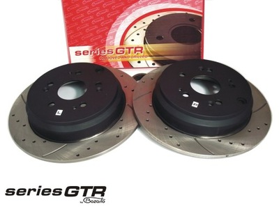 DISCOS WIERCONE BOZARTO GTR 305MM HONDA CR-V II 3 IV 2.0 2.2 2.4 PARTE TRASERA  