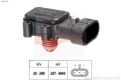 SENSOR PRESSURE AIR OPEL 1-993-024  