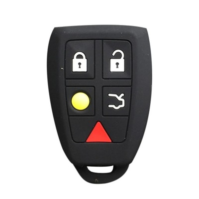 FOR VOLVO C30 C70 S40 V50 2004 - 2007 SILICONE REMOTE KEY CASE FOB S~61010