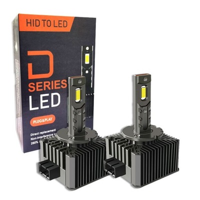 2X LEMPUTĖ D1S LED XENON CANBUS 6000K 35W D-SERIES 