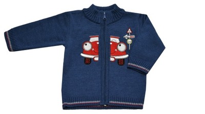 SWETEREK swetr dzianinowy NM-537 GRAFIT R.80