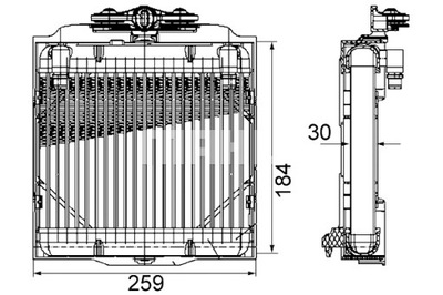 MAHLE РАДИАТОР МАСЛА BMW 5 F10 5 F11 5 GRAN TURISMO F07 6 F12 6 F13