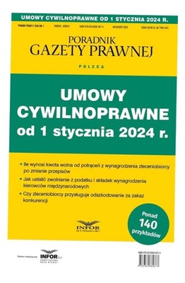 UMOWY CYWILNOPRAWNE OD 1 STYCZNIA 2024 R. PRACA ZBIOROWA