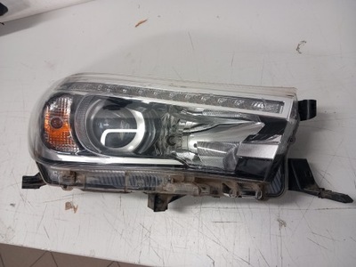 Toyota hilux viii 8 лампа передняя правая led oryg! фото №1