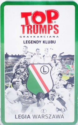 Top Trumps Legendy klubu Legia Warszawa - gra karciana - KD