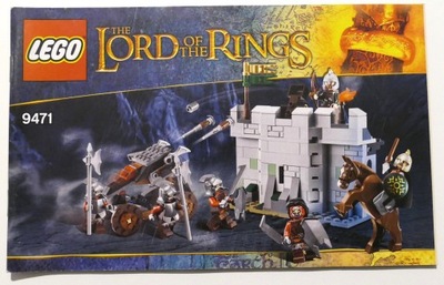 LEGO INSTRUKCJA LOTR 9471 ARMIA URUK-HAI