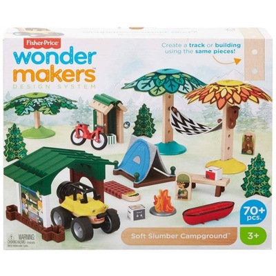 FISHER PRICE WONDER MAKERS PLAC KEMPINGOWY KLOCKI