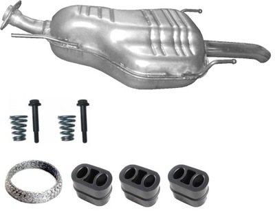 OPEL ZAFIRA A 2.0 2.2 DTI 2001-2003 SILENCER END  