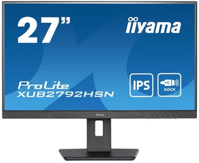 IIYAMA PROLITE XUB2792HSN-B5 27" FHD IPS PIVOT