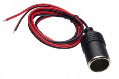 Разъём прикуривателя автомобильный с кабель 30cm фото №1