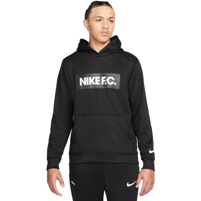 Bluza męska Nike NK DF FC Libero Hoodie czarna DC9075 010 M