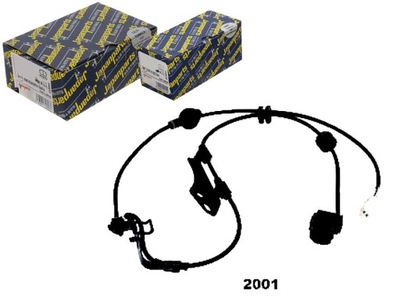 Датчик, швидкість обертова колеса japanparts abs-2001 фото №1