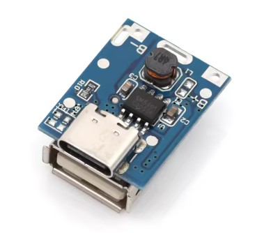 Ładowarka przetwornica step-up Power-Bank USB-C USB 1A 5V