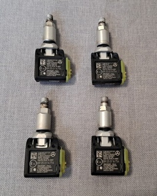 4 PIEZAS SENSORES DE PRESIÓN NEUMÁTICOS TPMS MERCEDES A0009053907 GLK GLE CLK W222  