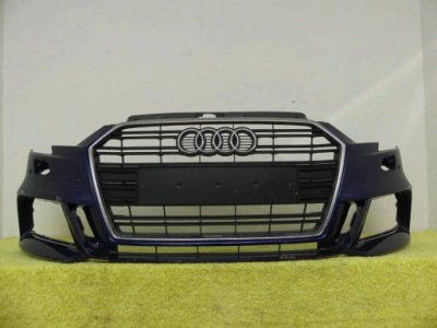 Бампер audi a3 8v3 8v4 lift 16- s-line решітка радіатора- фото №1