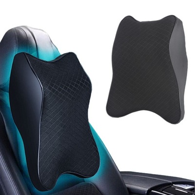 Подушка подголовник дорожный автомобиля пена memory фото №1