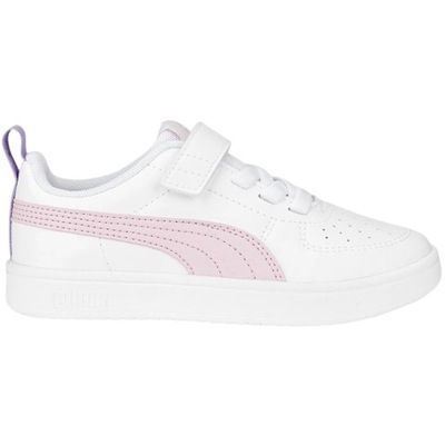 Buty dla dzieci Puma Rickie AC PS biało-różowe 385836 15 34