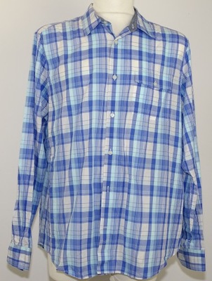Koszula męska d/r bawełniana Gap z USA r. XL krata