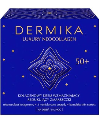 DERMIKA NEOCOLLAGEN KREM WZMACNIAJĄCY 50+ D/N 50ml