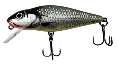 Salmo Perch 12cm Holographic Grey Shiner Floating
